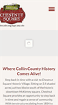 Mobile Screenshot of chestnutsquare.org